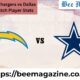 Los Angeles Chargers vs Dallas Cowboys Match Player Stats