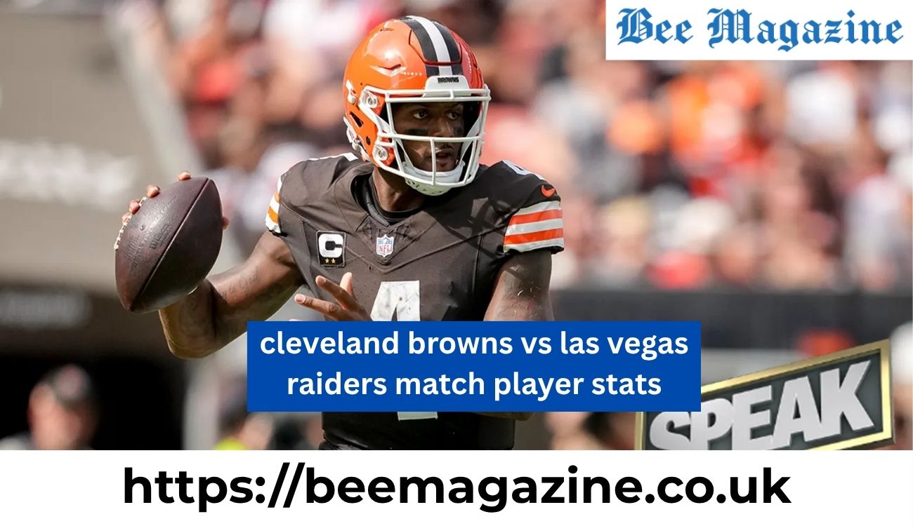 Cleveland Browns vs Las Vegas Raiders Match Player Stats